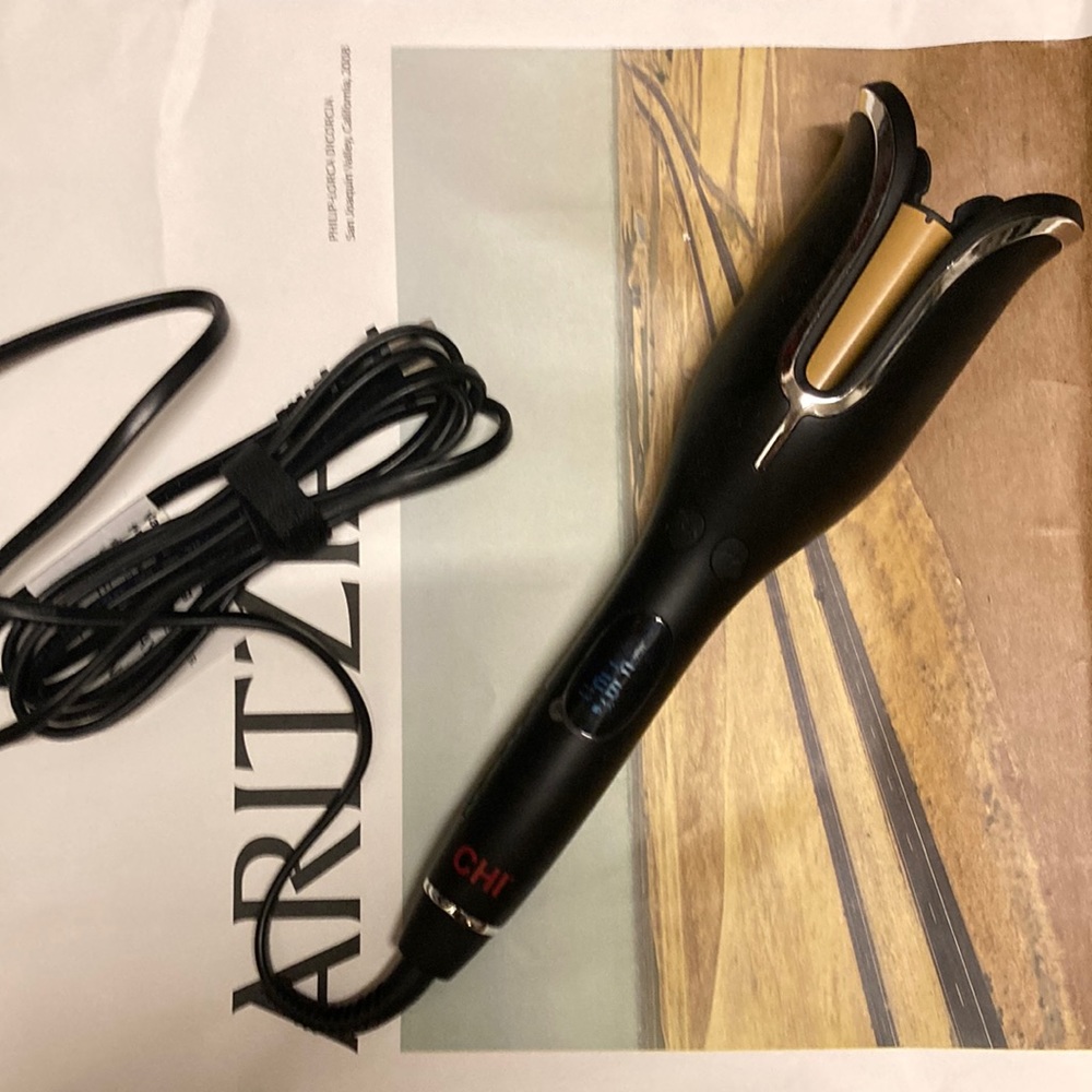 Chi spin and curl hair tool